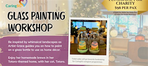 Glass Painting Workshop – Fundraise for Charity