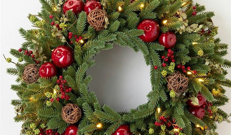 Christmas Wreath Workshop.