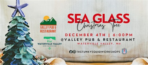 DIY Sea Glass Christmas Tree at Valley Pub & Restaurant
