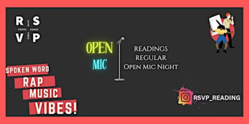 RSVP Open Mic:  A night of Music, Poetry and Vibes!!