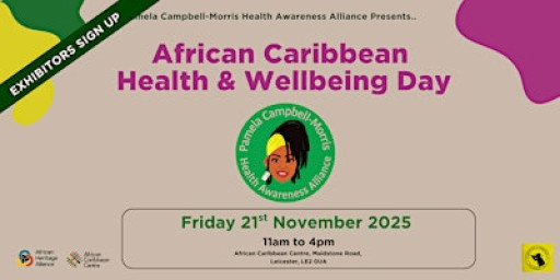 HEALTH EVENT:  African & Caribbean Health and Wellbeing Day 2025