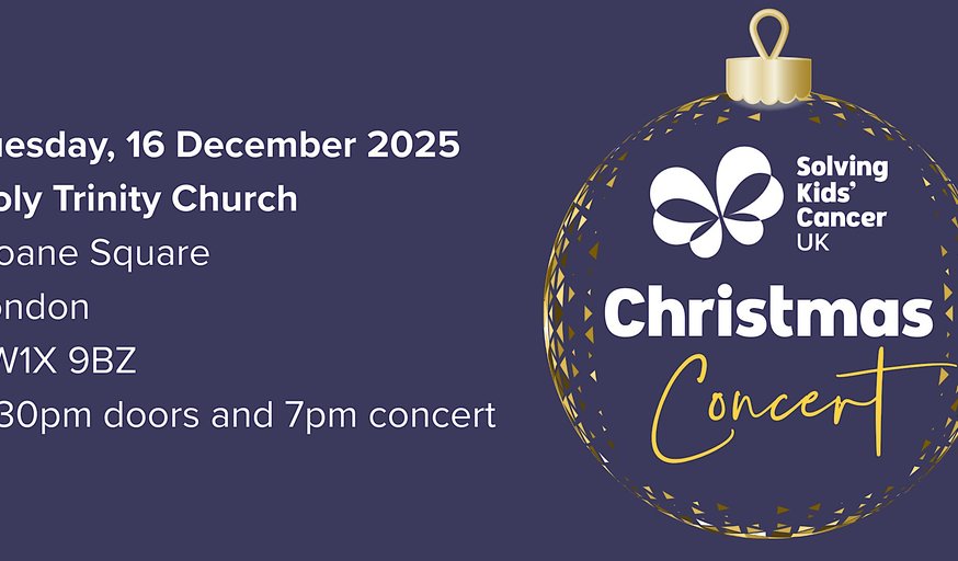The Solving Kids' Cancer UK Christmas Concert 2025