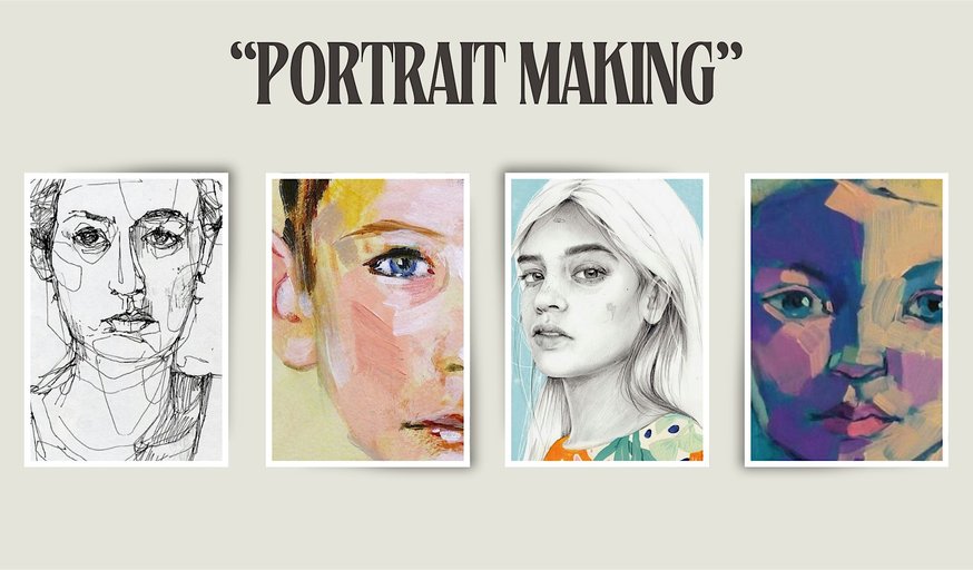 Teen Visual Arts Class "Portrait Making"
