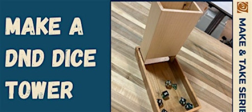 Wooden Gaming Dice Tower