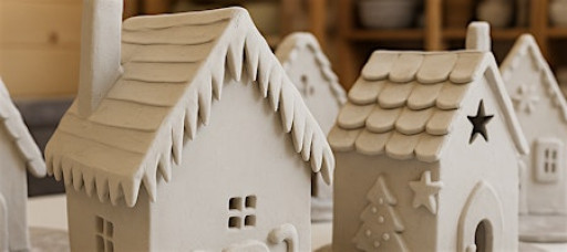 Craft Family: Making a Ceramic Gingerbread House
