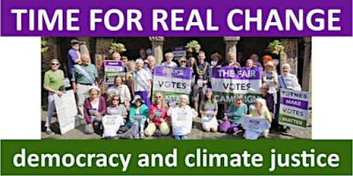 TIME FOR REAL CHANGE: democracy and climate justice