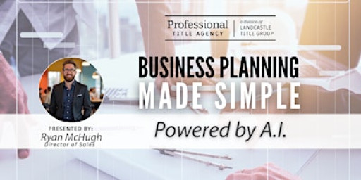 Business Planning Made Simple : Powered by A.I.
