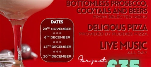 Christmas Bottomless Brunch - Tank Bar & Live Lounge