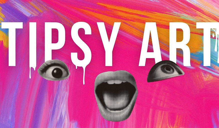 Collage workshops with Tipsy Art