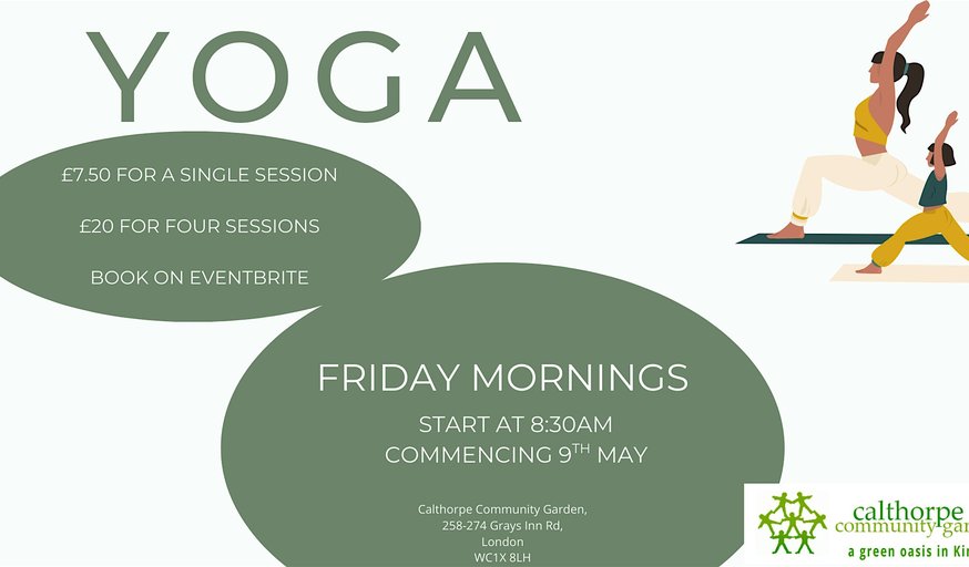 Yoga Mornings at Calthorpe