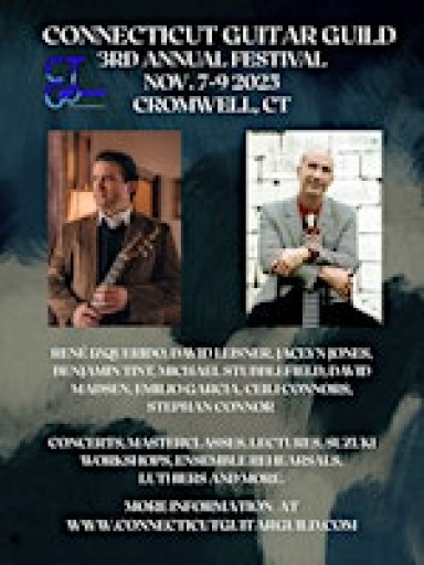 Connecticut Guitar Guild 3rd annual festival - All weekend pass