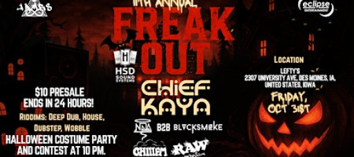 FREAK OUT – Where Real Halloween Noise Lives”