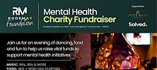 Mental Health Charity Fundraiser for  The RookMay Foundation