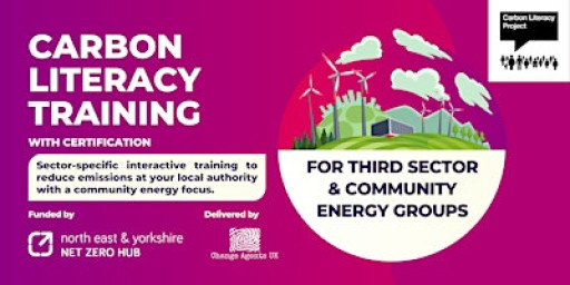 Carbon Literacy for Community Energy in North East England