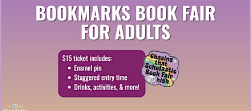 Bookmarks Book Fair For Adults