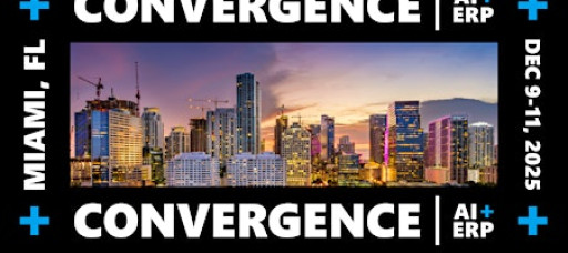 SOLD OUT: Convergence | AI+ ERP Conference (Existing codes are valid)