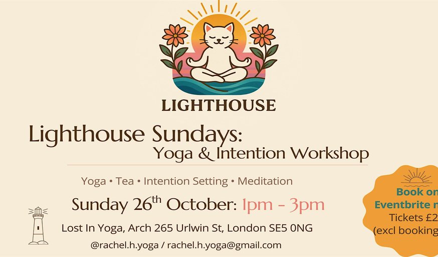 Lighthouse Sundays: Yoga & Intention Workshop - led by Rachel Hinds