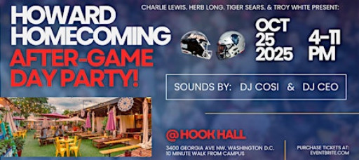 2025 Howard Homecoming Bison Day Vibes After-Game Party