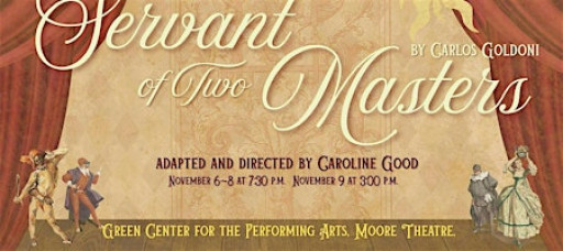 DePauw Theatre: The Servant of Two Masters