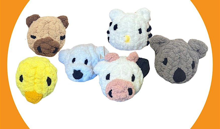 Finger Knit a plushie (8yo+)