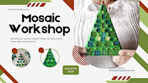 DIY Mosaic Holiday Tree