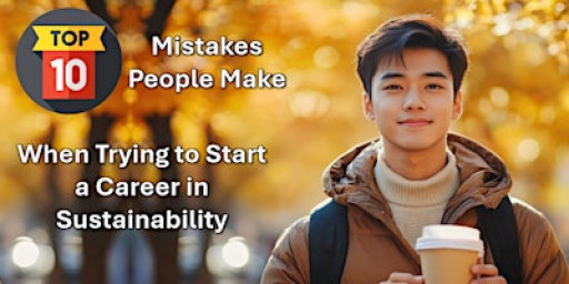 Free E-Book for those who want to start a career in Sustainability