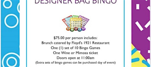 Designer Bag Bingo