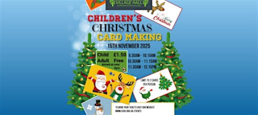 Childrens Christmas Card Making
