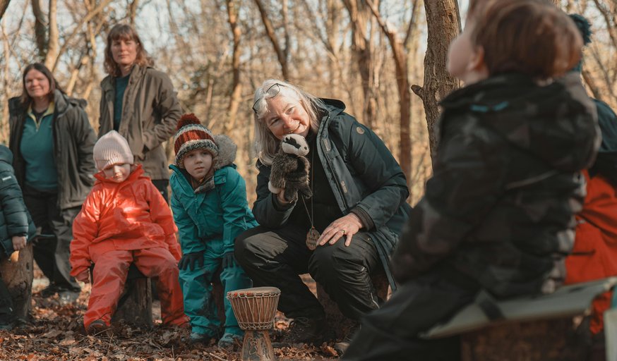 Swanwick Lakes: Forest School for families with 2-5 year olds