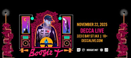 Boogie T at Decca Live  | Sat 11.22.25