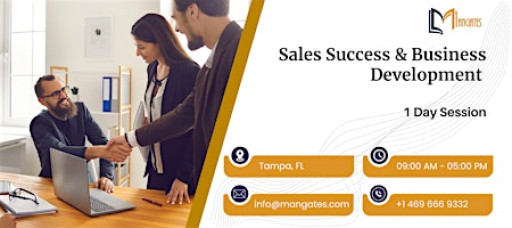 Sales Success & Business Development – 1 Day Session in Tampa, FL