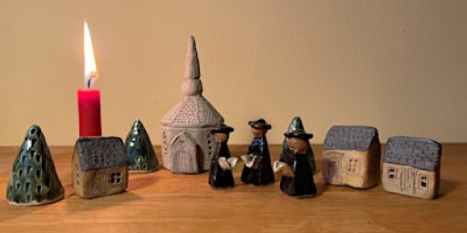 Pottery Workshops:          A Traditional Christmas Scene.