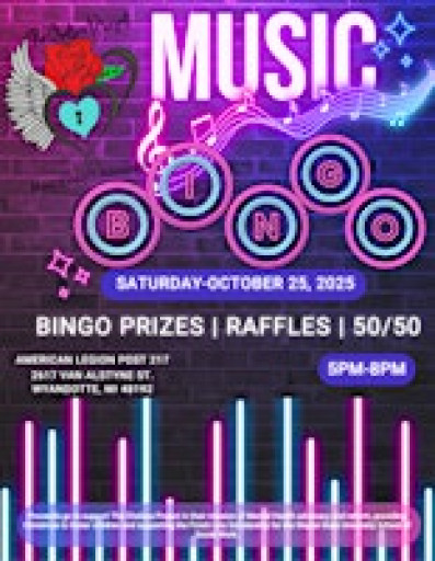 Music Bingo for Mental Health Fundraiser
