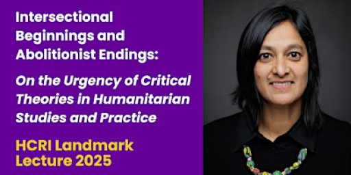 HCRI Landmark Lecture 2025