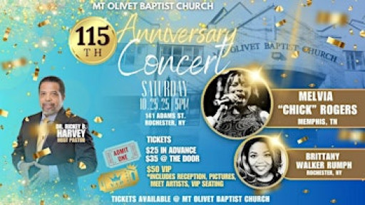 Mount Olivet Baptist Church 115th Year Anniversary Concert