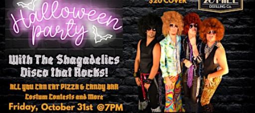 Halloween Party with the Shagadelics - Disco that Rocks!