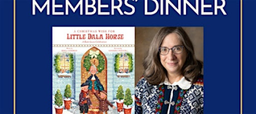 Members' Dinner w/ Special Guest Author Sonja Anderson