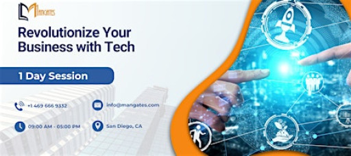 Revolutionize Your Business with Tech – 1 Day Session in San Diego, CA