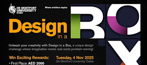 Design in a Box | Win up to AED 2000 at DMU Dubai
