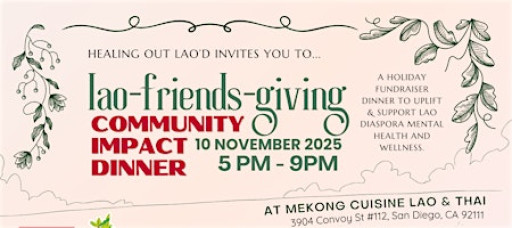 Lao-Friends-Giving Community Impact Dinner