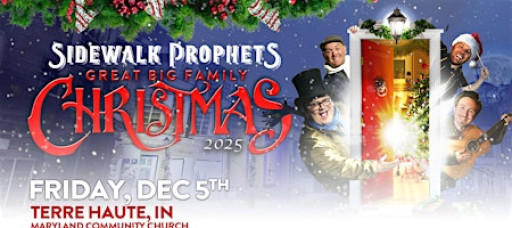 Sidewalk Prophets - Great Big Family Christmas Terre Haute, IN