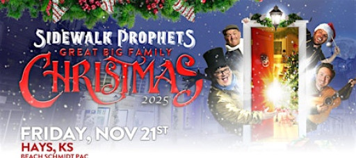 Sidewalk Prophets - Great Big Family Christmas Hays, KS