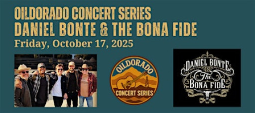 Oildorado Concert Series: Daniel Bonte & The Bona Fide