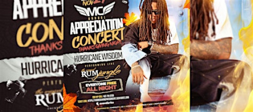 Men's Closet Appreciation Concert With Hurricane Wisdom Performing LIVE