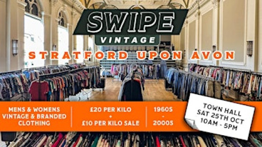 Swipe Vintage x Stratford upon Avon Kilo Sale