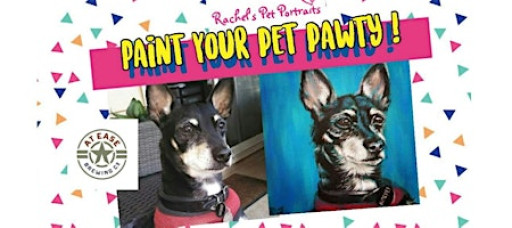 Paint Your Pet Pawty! At Ease Brewing!!