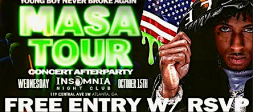 YOUNG BOY CONCERT AFTERPARTY