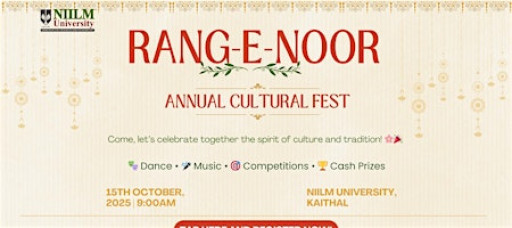 RANG-E-NOOR | CULTURAL FEST