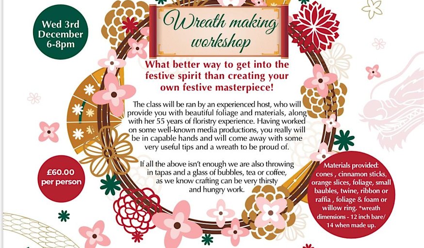 Wreath making workshop