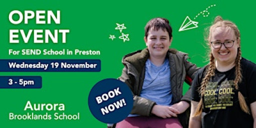 Aurora Brooklands School Open Event - Wednesday 19 November 2025